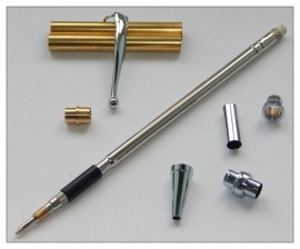 Fancy Slimline Pencil Kit - Chrome