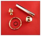 Keyring Secret Compartment Kits - Gold Plated