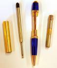 Cierra Pen Kit - Gold and Blue